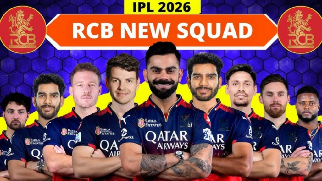 RCB IPL 2026 Players
