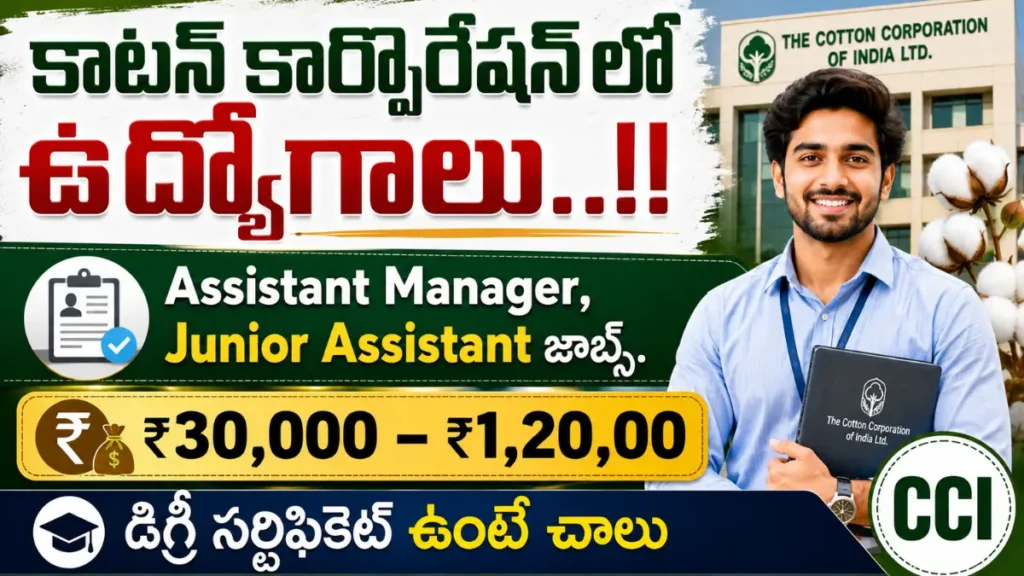 CCI Junior Assistant Notification 2026